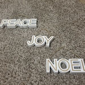 Piece, JOY, Noel wall decor